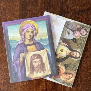 St. Veronica greeting card w/ envelope